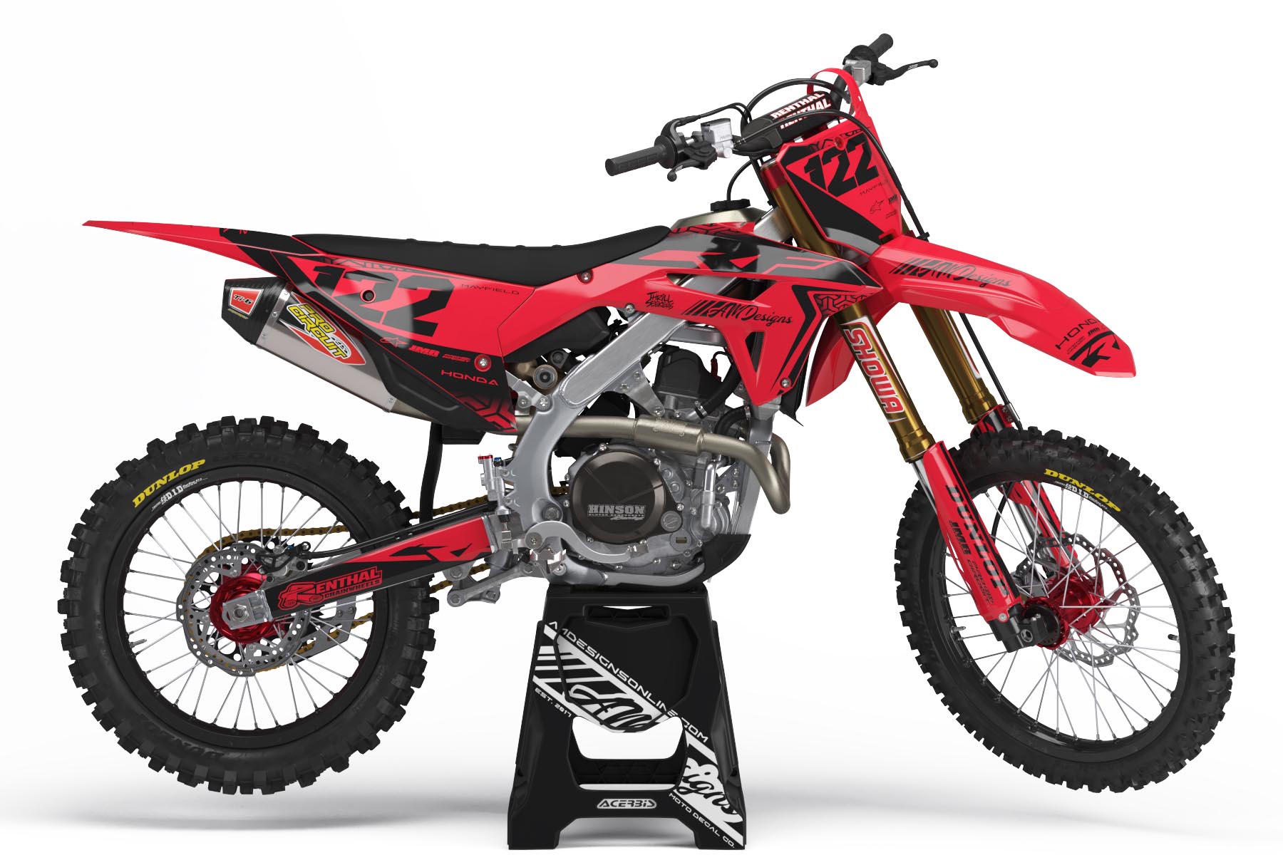 HONDA - CRF O3 Graphics Kit